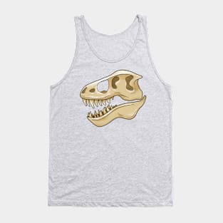 Tyrannosaurus Rex Skull Tank Top